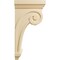 Ekena Millwork 5 1/2"W x 8 1/4"D x 16"H Scroll Corbel, Maple COR05X08X16SCMA - alternate 2